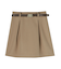 レトロロゴバックル ミニスカート