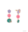 ハリネズミデザイン ピアス