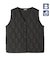 デイジーキルトポケッタブル ベスト（ブラック）