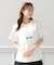 エンボスプリント Tシャツ