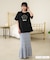 エンボスプリント Tシャツ