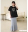 エンボスプリント Tシャツ