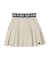 ロゴテーププリーツミニ スカート