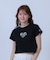 メタリックプリント Tシャツ