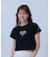 メタリックプリント Tシャツ