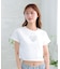 メタリックプリント Tシャツ