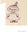 MOOMIN×MQニット プルオーバー