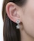 カラービジューデイジー ピアス