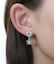 カラービジューデイジー ピアス