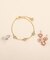 カラービジューデイジー ピアス