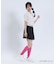 FILA × MARY QUANT クロッシェポロ プルオーバー