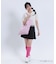 FILA × MARY QUANT クロッシェポロ プルオーバー