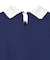クロッシェカラーニットロング ワンピース