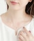 K18 ダイヤモンド 0.2ct ネックレス「ブライト」