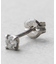 PT900 ダイヤモンド 0.1ct ピアス「ブライト」