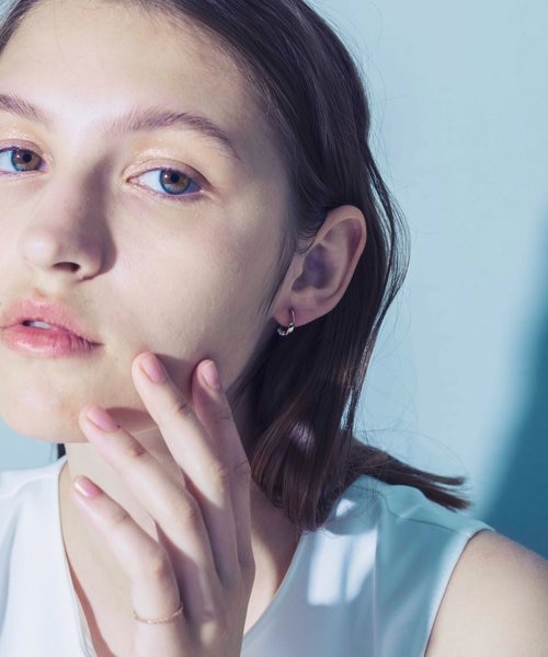 パール ツイスト フープピアス｜エテの通販｜&mall（アンドモール