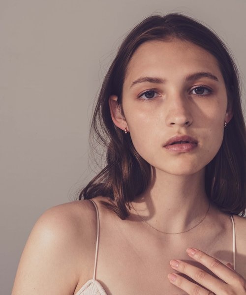 jasmine ete ピンクゴールド K18 ミラーカットチェーン K18YG ミラーカットチェーン ネックレス（261052） ｜ women