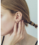 サークル ビジュー ピアス