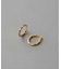 ツイスト フープピアス