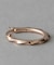ツイスト フープピアス
