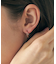 ツイスト フープピアス