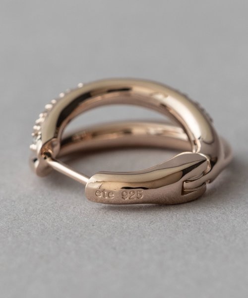 ビジュー ハグピアス｜エテの通販｜&mall（アンドモール）三井