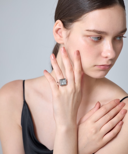 スクエア リングウォッチ｜エテの通販｜&mall（アンドモール