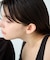 [ラインストーン] ピアス