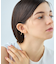 [スウィングドロップ] K10 ナチュラルストーン ピアス