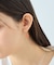 [スウィングドロップ] K10 ナチュラルストーン ピアス