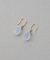 [スウィングドロップ] K10 ナチュラルストーン ピアス