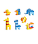 ブロックテーブル/160ピース入り