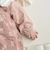 おめかし 花柄ロンパース