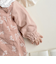 おめかし 花柄ロンパース