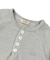 スラブワッフル ヘンリー 長袖 Tシャツ