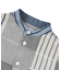 Dice-weave Striped Shirt