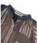 Dice-weave Striped Dress