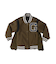 Scallaped Quilt Varsity Jacket