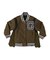 Scallaped Quilt Varsity Jacket