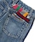 Denim Side Colorful Tape Pants