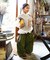 Vintage Back Satin Wide Pants
