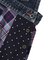 Checked Switching Pleats Jumper Skirt