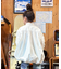 Typewriter Long Balloon Shirt