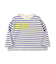Striped Super Wide Silhouette Tee