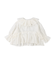 Cutwork Lacy Smocked Blouse