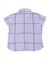 Frill Gingham Plaid Shirt