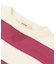 Cotton Knit Striped Long Sleeve Tee