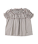 Lace Smocked Tee