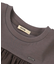 Smooth Cotton Jersey Tiered Tee