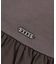 Smooth Cotton Jersey Tiered Tee